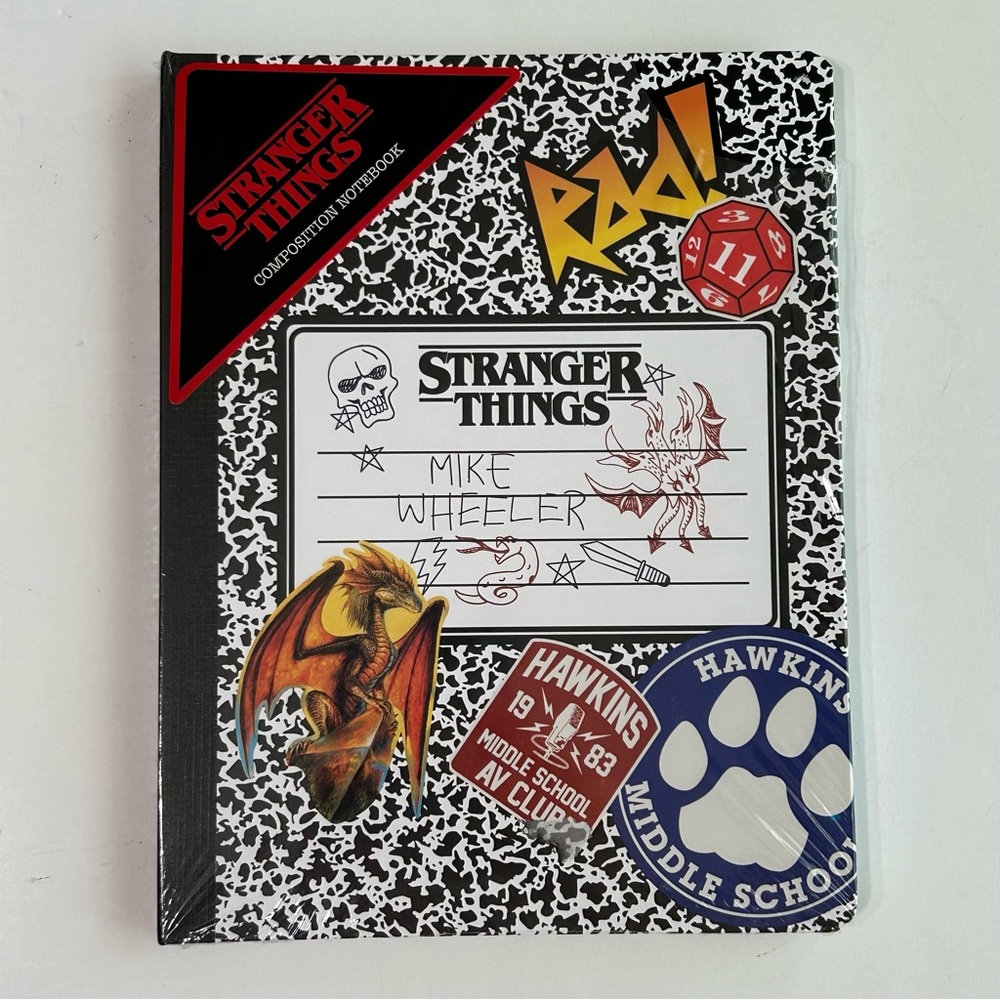 🆕 Loungefly Stranger Things Mike Wheeler's Composition Notebook